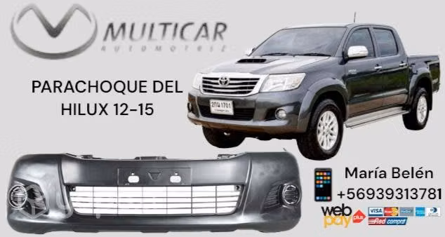 Parachoque del hilux vigo 12-15