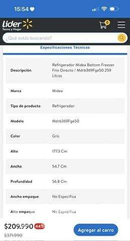 Refrigerador Midea 259 Lt - Imagen 4