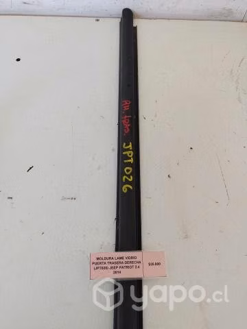 Moldura Lame Vidrio Pta tras der (JPT026) Patriot