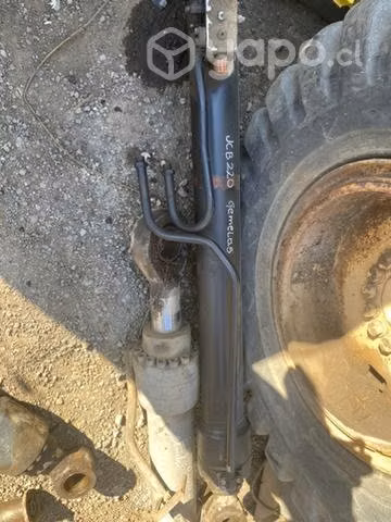 Botellas gemelas excavadora jcb