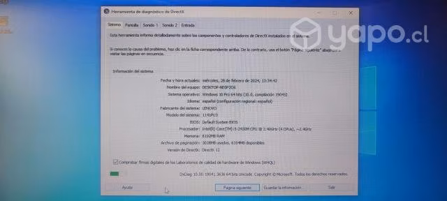 I5 Notebook Lenovo e420