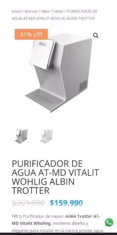 Purificador de agua trotter