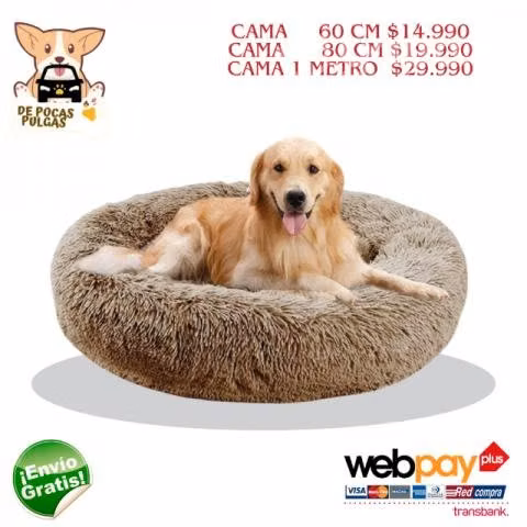 Cama antiestres para mascotas