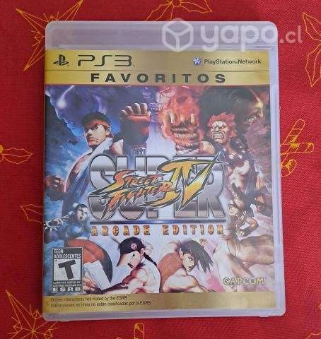 PlayStation 3 (usada) + 2 joysticks y 4 juegos