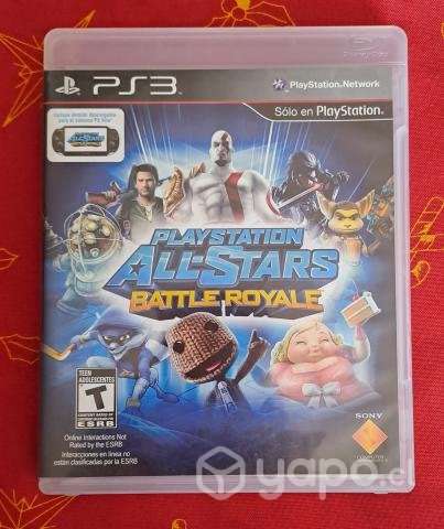 PlayStation 3 (usada) + 2 joysticks y 4 juegos