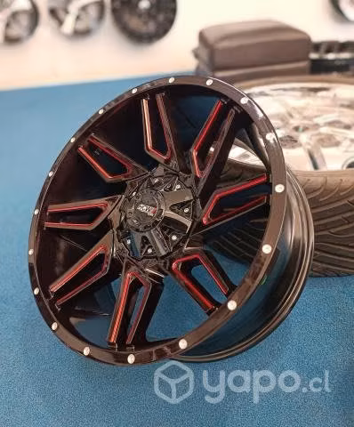 Llantas 20x9 6x135 y 6x139 para F150 Raptor Silver