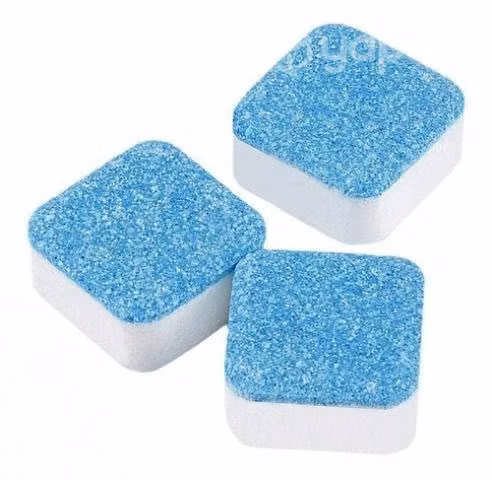 Kit 12 pastillas efervescentes limpieza lavadora