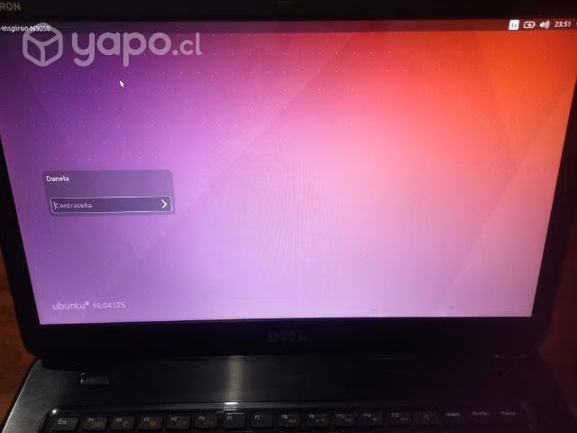 Notebook usada