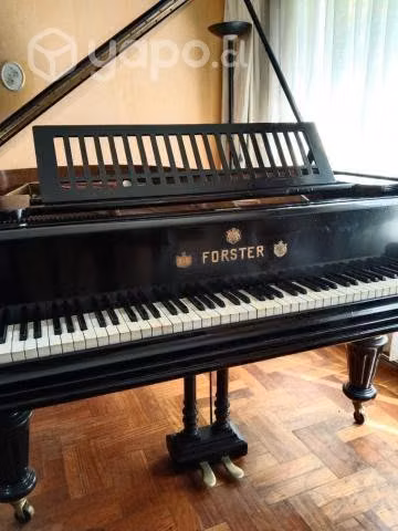 Piano Forster Antiguo con su Taburete