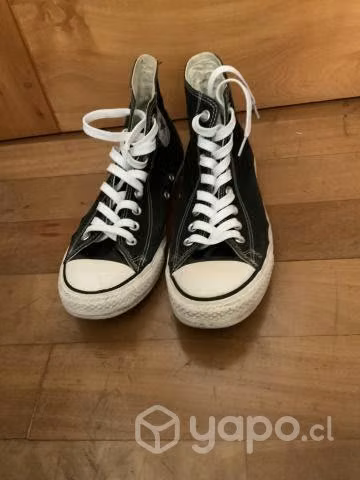 Converse All Star negra caña alta