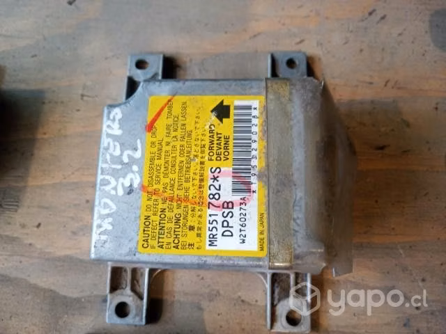 Mitsubishi montero 3.2 cajetin modulo airbag envio