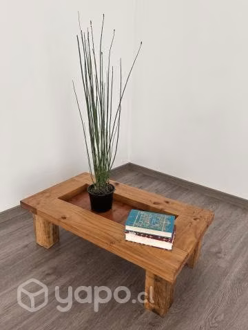 Mesa de centro rustica - Imagen 2