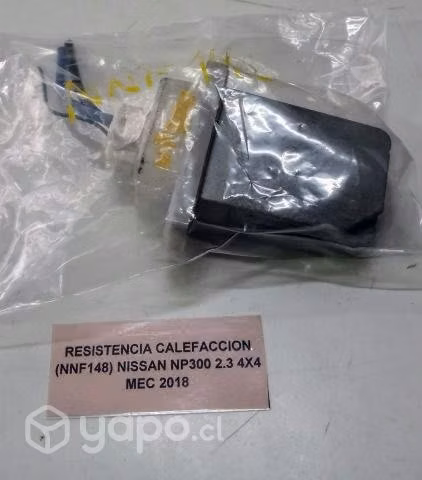 Resistencia Calefacción (NNF148) nissan NP300 2.3