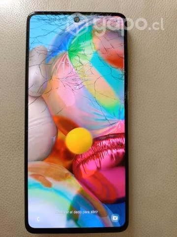 Samsung A71 pantalla trizada 100%operativo - Imagen 3