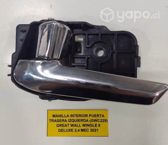 Manilla Interior Puerta Trasera Izq Great Wall Win