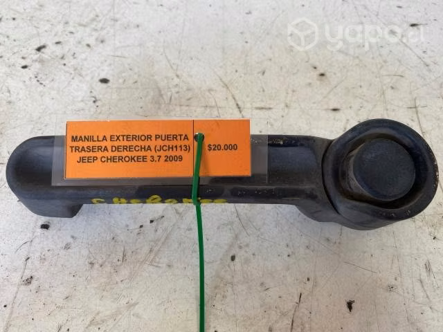 Manilla exterior puerta tras der Jeep Cherokee 3.7