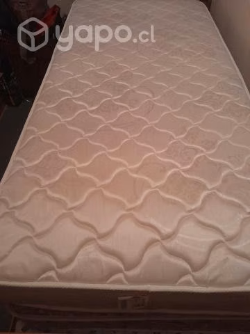 Cama 1 plaza con colchon