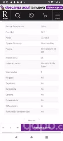 Bicicleta nueva