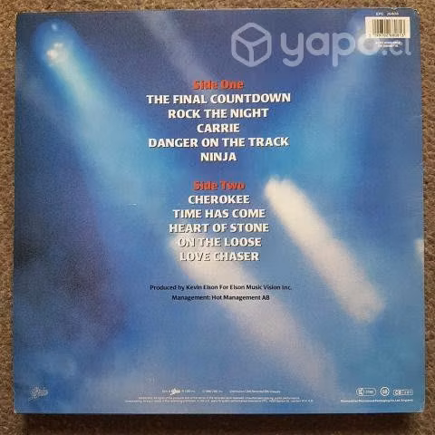 Vinilo Europe The Final Countdown