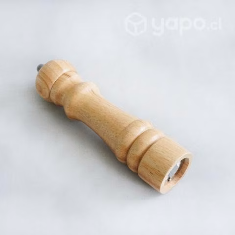 Molinillo pimienta 20 cm madera 315145 - Imagen 2