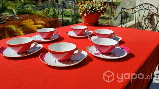 Juego de té porcelana japonesa