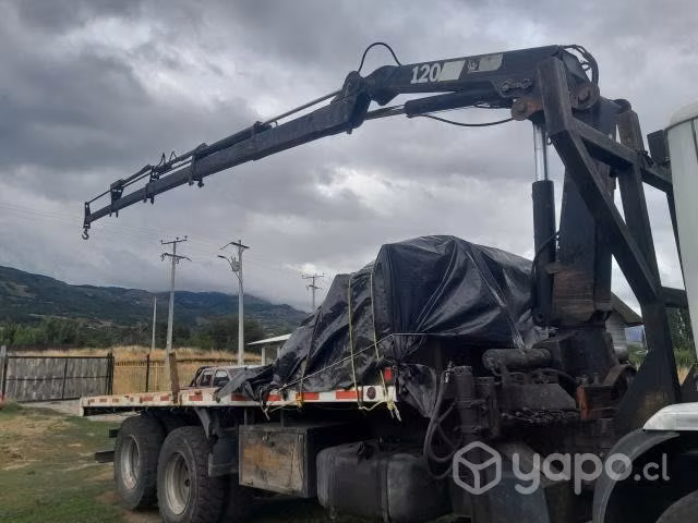 Camion 1720 con grua hiab 120