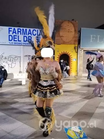 Traje de china morenada