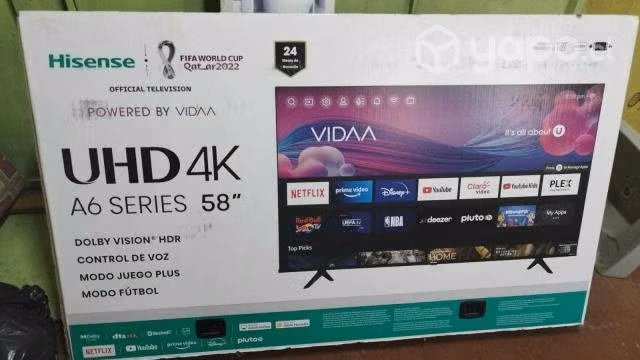 TV HISENSE 58 pulgadas 4 K