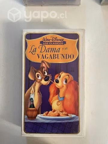 VHS la dame y el vagabundo