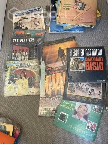 Vinilos de época lote completo regalado