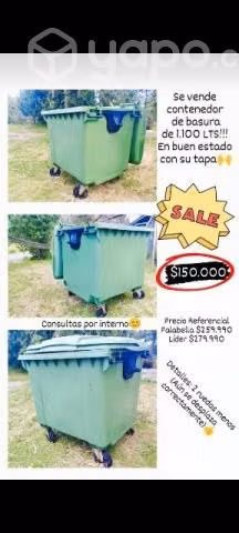 Contenedor de Basura 1.100 lts - Imagen 6