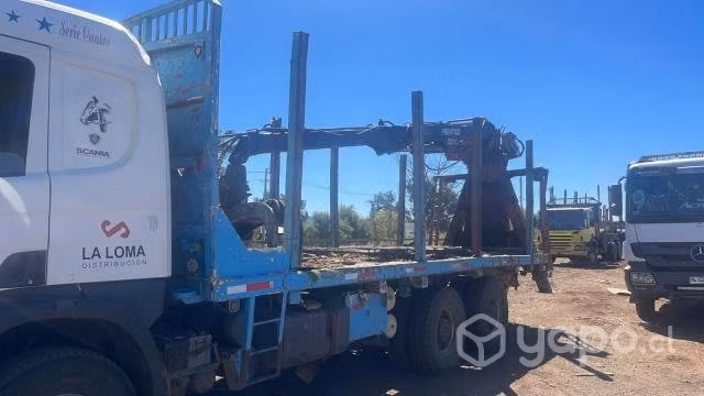 Camion forestal autocargante