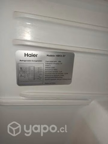 Refrigerador Congelador Haier Buen estado 290LTS - Imagen 3