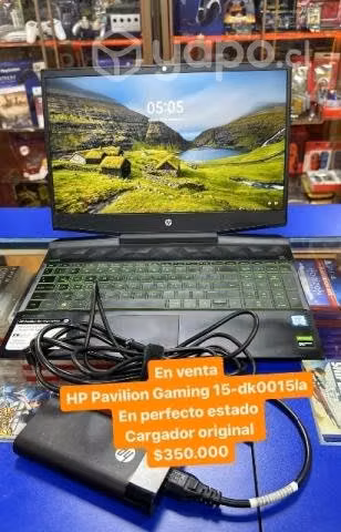 Hp pavilion gaming 15-dk0015la