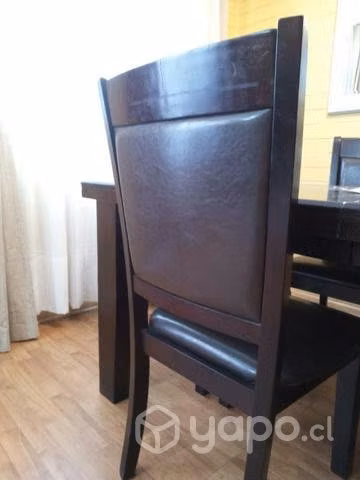Comedor chocolate marca Attimo 8 sillas - Imagen 3