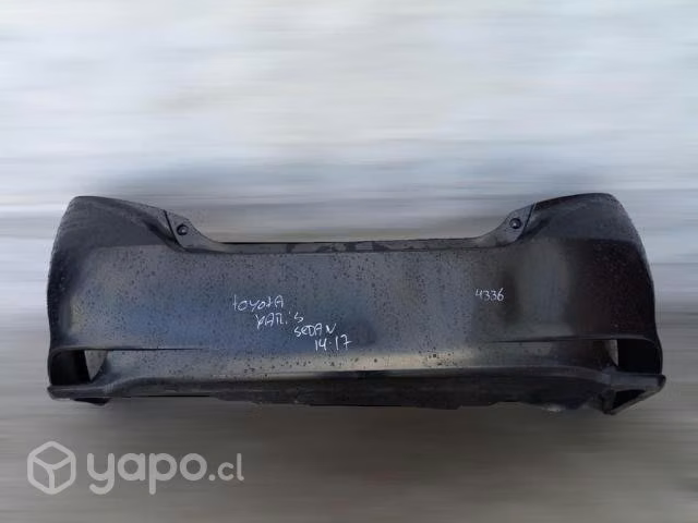 Parachoque trasero toyota yaris sedan 2014-2017