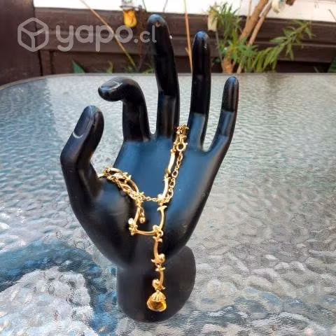 Collar de Fantasía Fina Dorado