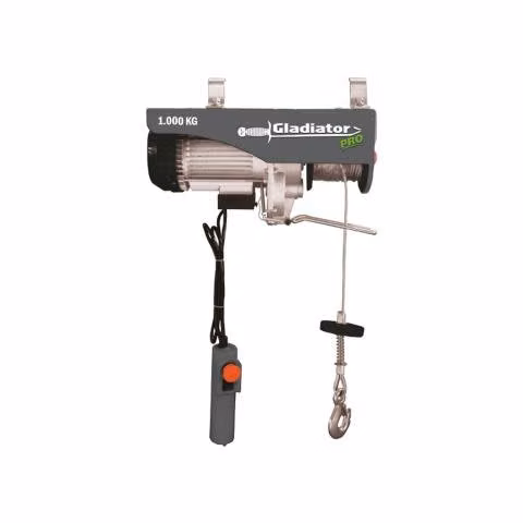 TECLE ELECTRICO 1000kg 1800w Alzada 6-12mts
