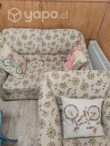 Juego de living sillones (3 unidades)