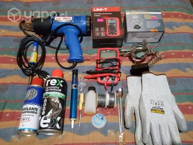 Herramientas para reparación de celulares