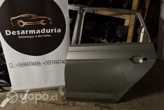 Puerta Polo 2017 a 2020 trasera Lh