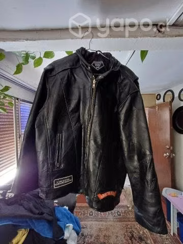 Chaqueta de cuero - XL - Imagen 4