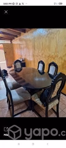 Comedor expandible 6 puestos