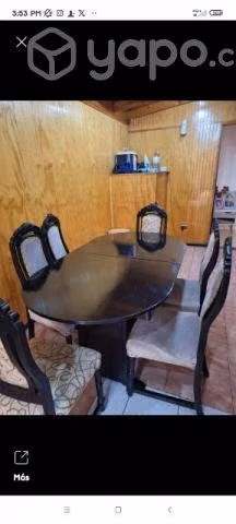 Comedor expandible 6 puestos