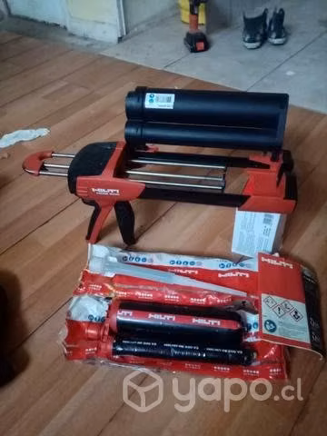 Inyectora más 2 adhesivos hilti RE-500 v3
