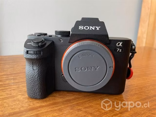 Camara Sony Alfa 7 II como nueva
