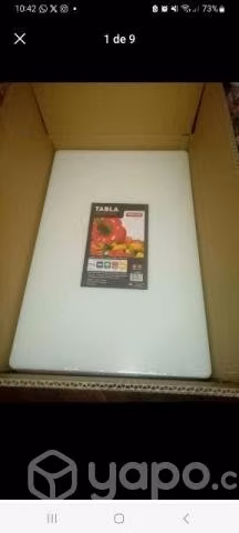 Vendo tabla de cortar alimentos 60x40x2 grande