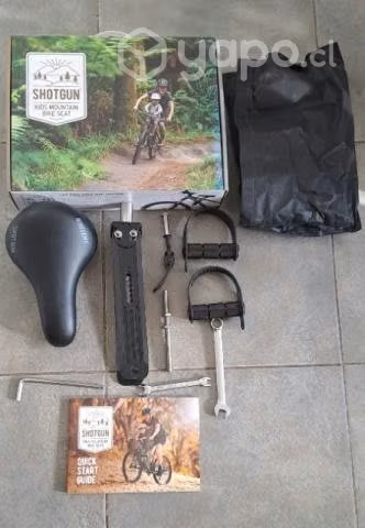 Asiento delantero niños bicicleta