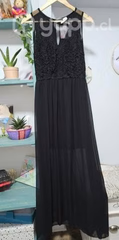 Vestido de gasa fiesta