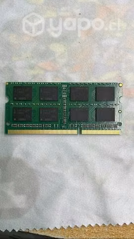 Memorias RAM para notebook